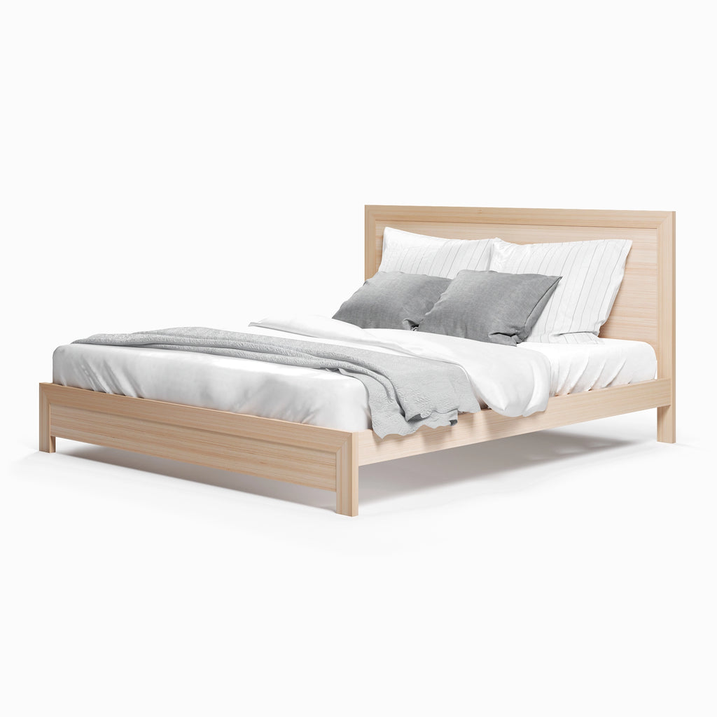 King size Nedd bed made with Australian Oak