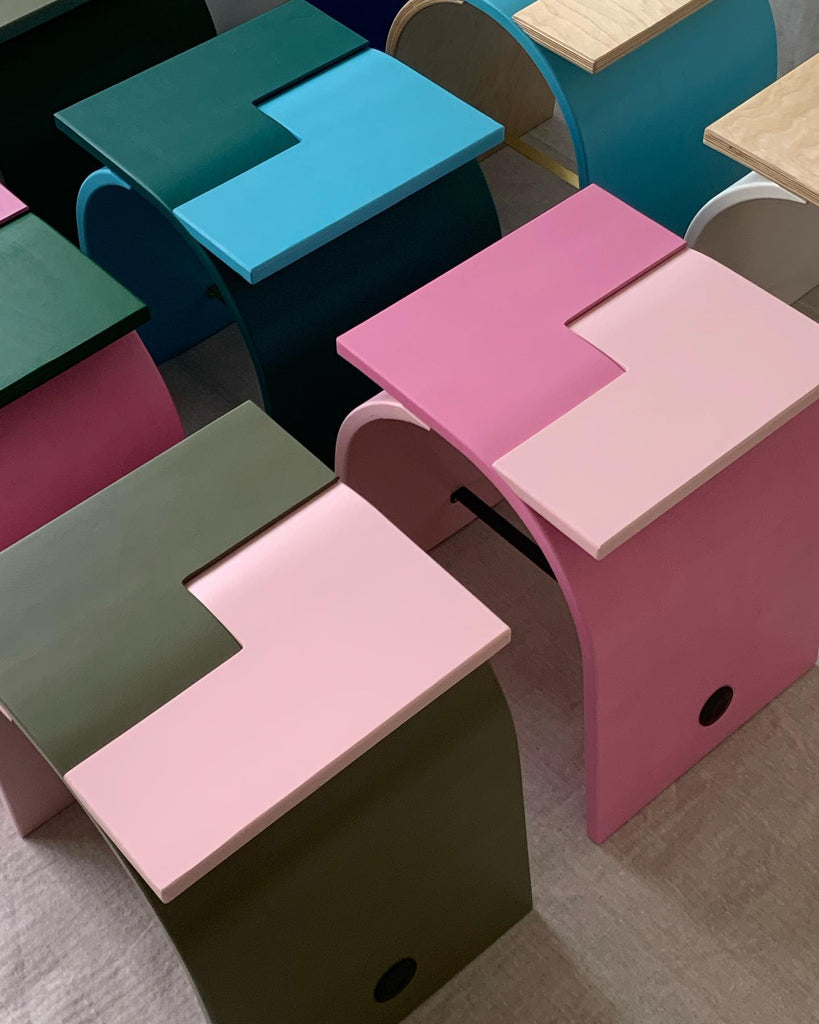 Tot Mate Versa Soft Seating Stool For Preschool/Daycare
