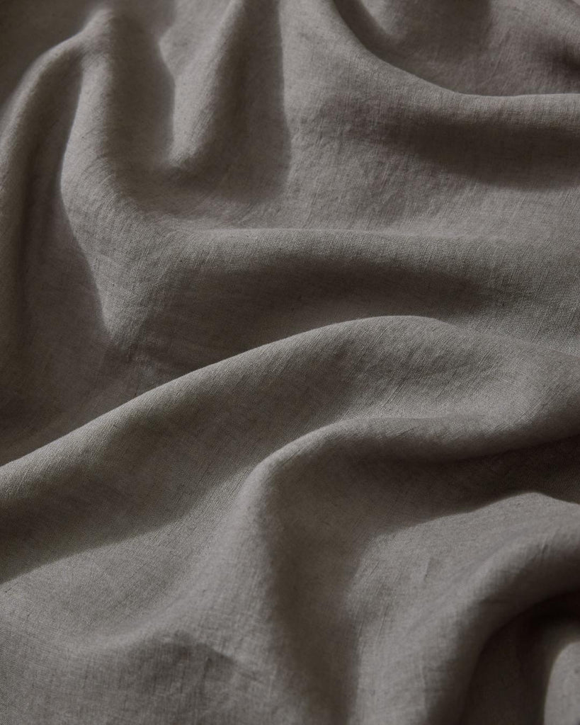 Ravello Pillowcase Pair - Charcoal - Naco Design