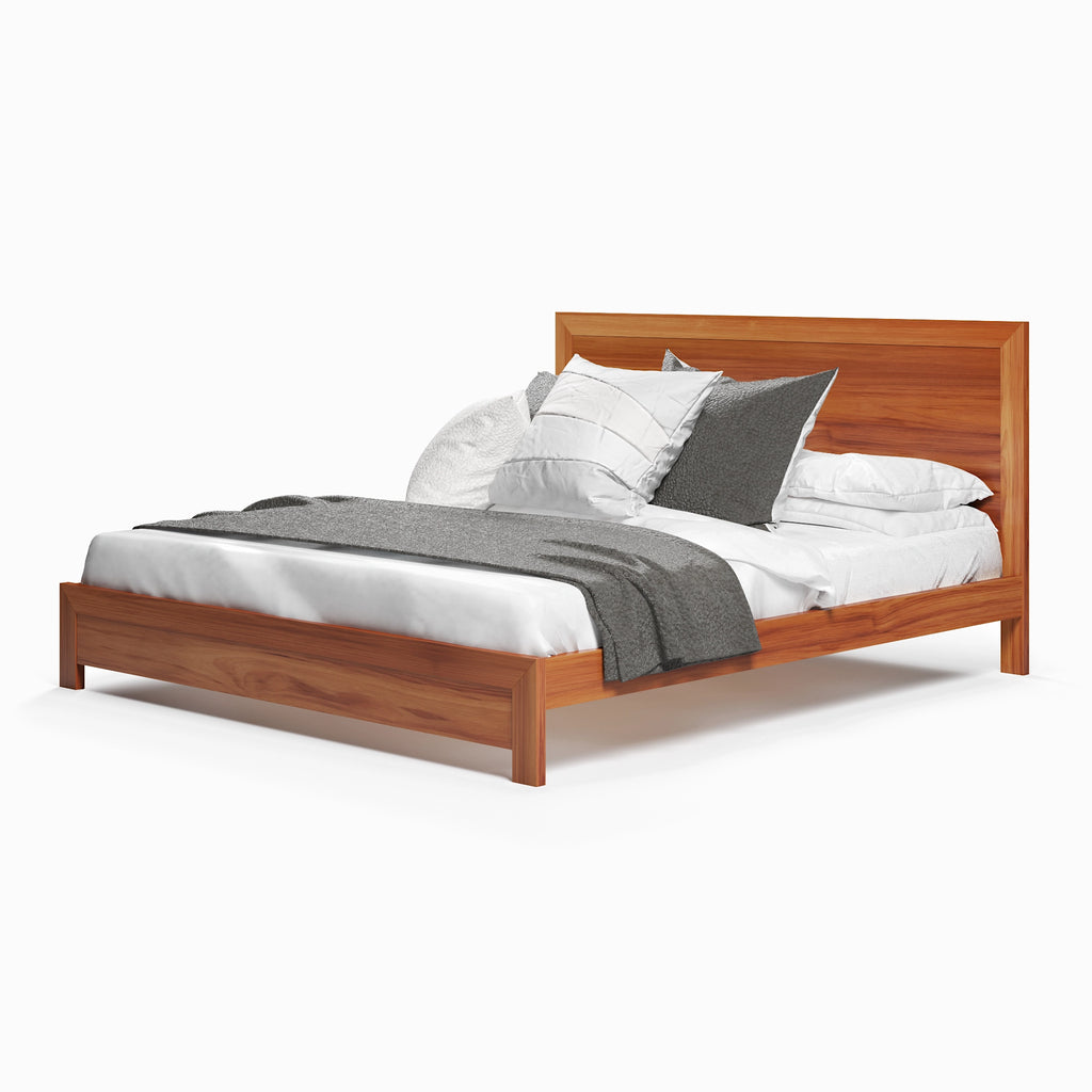 King size Nedd bed made with Tasmanian Blackwood